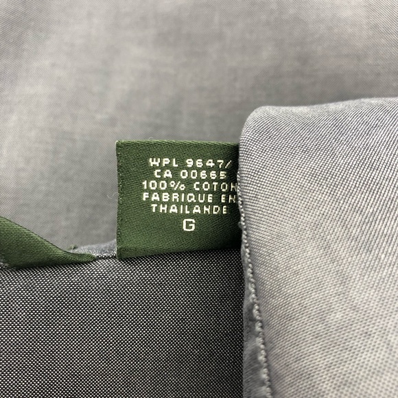 Eddie Bauer Gray Dress Shirt, Size L - Picture 6 of 6